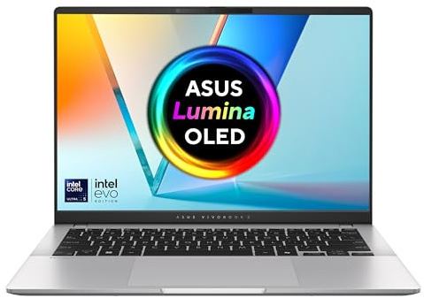 ASUS Vivobook S14 OLED S5406 Copilot+ PC Laptop | Intel Core Ultra 5 226V | 16GB RAM | 512GB PCIe SSD | 14.0 OLED (1920x1200) Full HD Screen | Windows 11 Home