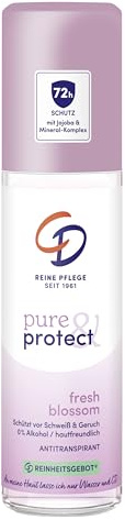 CD Antitranspirant Zerstäuber Fresh Blossom | 0% Alkohol | 75 ml | 48 h zuverlässiger Schutz vor Körpergeruch.