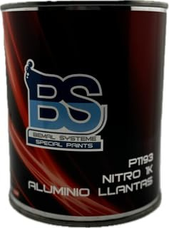 Esmalte Nitro Aluminio Llantas 1L