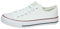 DEMAX 7-A12A Lonas Blancas Mujer Zapatillas Blanco 37