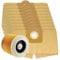 SPARES2GO High Filtration Large Bags + Filter Cartridge for Karcher WD3 WD3P MV3 Wet & Dry Vacuum Cleaner (Pack of 10 + Filter)