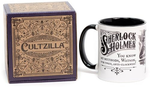 Cultzilla Vintage Sherlock Funny Quote Mug
