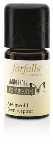 Farfalla Aromamischung Atemwohl Sandelholz 5 ml ätherische Ölmischung