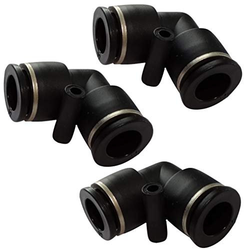 Aerzetix – C17163-3x Raccord Connexion Rapide Coupleur Coudé Ф12mm Pneumatique Liquide Air comprimé Compresseur