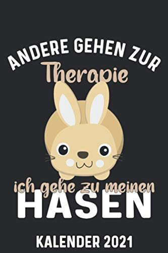 Kalender 2021 A5 Hase Therapie: 1 Woche 2 Seiten – Terminplaner 2021