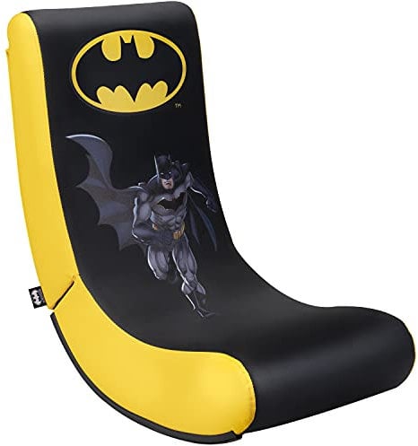 Subsonic Batman - Rock'n'seat junior gamer chair- Kinder/Jugendliche Gaming-Stuhl offizielle Lizenz