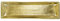 Dekotablett Metall Gold | Dekoschale Schale Tablett Kerzentablett | 42x11 cm