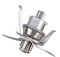 Stir Top Sale 2Pcs Coltello per frullatore adatto per Vorwerk Bimby TM21 TM 21 Coltello per frullatore per robot da cucina con guarnizione Pezzi di ricambio ultra-affilati Pezzi di ricambio misti Prec