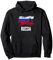 Russia Flag Jersey Russia Soccer Team Russia Pullover Hoodie