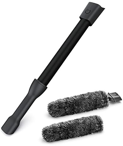 Electrolux KIT21, Kit d'Accessoires, Brosse Flexible, Embout Antirayures, Housse Lavable, Technologie de Nettoyage en Profondeur, Accès Difficiles, sans Batterie, Capacité Optimale, Noir et Argent
