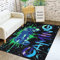 Capslpad Game Controller Area Rug 100x160cm Non-Slip Colorful Gaming Rug Short Pile Printed Gamepad Carpet for Boys Room Machine Washable Bedside Play Mat Rugs for Teenager Living Room Playroom Decor