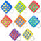 Otuuz 8 Stück Tic Tac Toe Spiel Schlüsselanhänger für Kinder Alter 8-12 Mini Tic Tac Toe Mitgebsel Schlüsselanhänger für Jungen Mädchen Geschenke zum Valentinstag, Kindergeburtstag