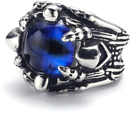 Gu Feng Wizard Ghost Red Eyes Titan ring Schmuck für Männer