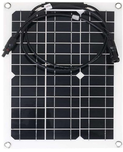 HUIZHITENGDA Haute Efficacité 300 W Panneau Solaire,Double USB DC Simple Cristal Flexible Panneau Solaire Chargeur Portable Pliable Panneau Solaire avec 10A Contrôleur