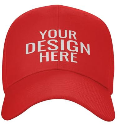 KYZMZC benutzerdefinierte Mütze für – Großhandelspreis Fügen Sie Ihr eigenes Design/Text/Fotos hinzu, personalisierte Baseballmütze, Trucker-Mütze, Angelmütze