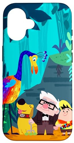 iPhone 16 Disney and Pixar’s Up Carl Russell Dug Kevin Paradise Falls Case