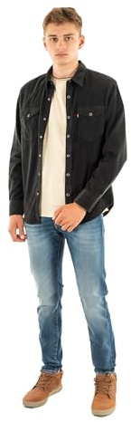Barstow Western Standard Jet Black Cordu