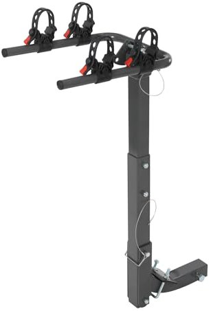 Bike Rack for Car Hitch Mount with Adjustable Bracket for 2 Bike Car Boot Mounted Bicycle Carrier Bike Carrier