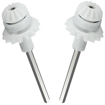 SENRISE Lot de 2 pièces de rechange pour arbre d'entraînement de nettoyeur de piscine R0525100 compatible avec Zodiac MX8 MX6 MX8EL