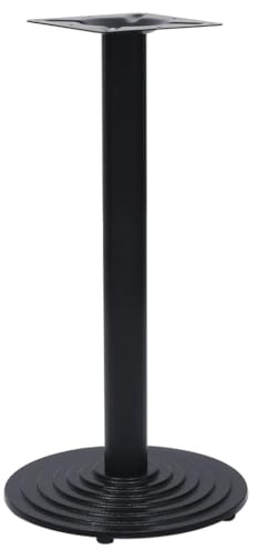 LLEZKBR Accessoires de table - Pieds de table de bistrot - En fonte - Noir - 43 x 72 cm