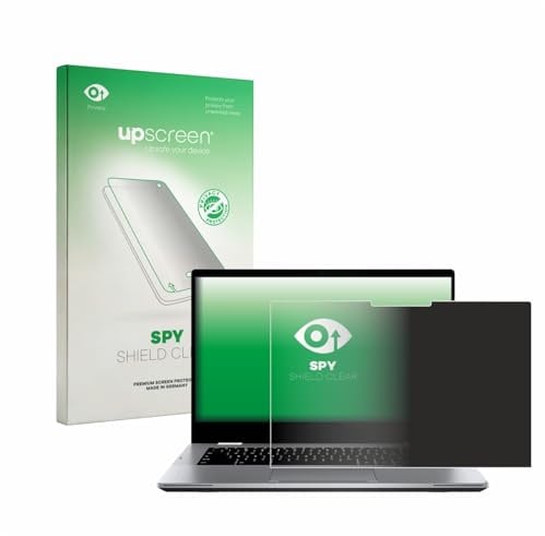 upscreen Anti-Spy Blickschutzfolie für ASUS Chromebook Flip CX1 CX1400FKA Made in Germany, Privacy Displayschutz-Folie [Sichtschutz, Blaulichtfilter]