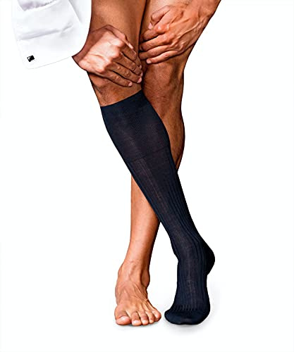 FALKE No. 7 Finest Merino Kniestrümpfe dark navy (6370), 41-42