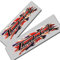 Britisches Motorrad Thunderbird Storm Union Flagge Design Grafik Aufkleber x 2