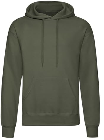 Urban Road Heavy Blend Plain Hoody, Unisex Sweatshirt for Men & Women
