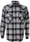 ROCK-IT Apparel® en Flanelle pour Homme Chemise Manches Longues de bûcheron à Carreaux fabriquée en Europe Colour Bleu/Rouge/Blanc M