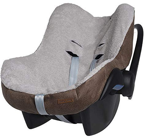 Baby's Only - Bezug Babyschale Rock - Gruppe 0+ - Geeignet für Maxi-Cosi - Babyschalenbezug aus Polyester - Schonbezug für Autositz - 3-Punkt-Gurte - Bezug für Jungen und Mädchen - Taupe