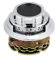 Cafopgrill Metal Chromed Plating Coded Dial Lock Home Security Jewelry Safe Box Cabinet Combination Lock 3 Disc Lock Cash Chest Safe Box Digit Mechanical Dial Lock Anti-theft