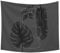 Odot Wandteppich Wandtuch Wandbehang, Schwarz und Weiß Modern Skizze Tapisserie Tischdecke Meditation Yogamatte Strandtuch von Zuhause Wanddekorationen (150x200cm,Dunkelgrau)