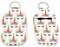 Daisy Lane Handdesinfektionsmittelhalter für Rucksack, Kinder, Reisegröße, Baseball, Softball, Schlüsselanhänger (Einhorn, 2 Stück)