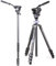INNOREL 72 inches 10 Layers Carbon Fiber Video Tripod Kit, MT70C Professional Tripods with CNC Aluminum F60 Hydraulic Fluid Head Convertible to Monopod for DSLR, Camera, Video, Camcorder
