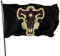 JKVSAICV Bl-ack Cl-Over Black Bulls Flagge, 90 x 152 cm, Polyester mit Messingösen, Raumdekoration, Club, Outdoor-Flagge, Banner, Teeparty-Flaggen, Einheitsgröße