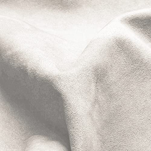 SA ROCA® 39,41 EUR/m² Selbstklebender Mikrofaserstoff I Premium Autofolie für hochwertige Wildlederoptik im Auto Innenraum I Folie für samtige Veloursleder-Optik - Beige I 50 x 152cm