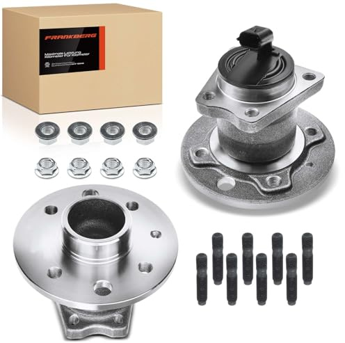 Frankberg 2x Radlagersatz Hinterachse mit integriertem ABS-Sensor | Kompatibel mit Astra H L48 1.4L-1.8L 2004-2010 Astra H GTC L08 1.2L-1.8L 2005-2010 Replace# 1604315
