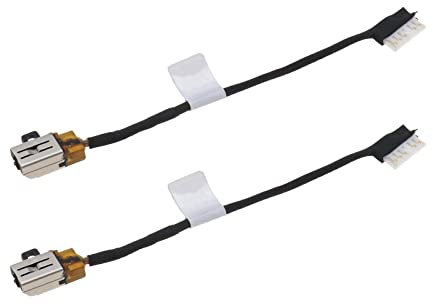 Be In Your Mind 2X Laptop DC Strombuchse Connector Ladebuchse Anschluss Adapter Kompatibel mit Dell Inspiron 17 3779 5000 5570 5770 i5770 5775 i5775 Serie
