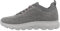 Geox D Spherica A, Zapatillas Mujer, Multicolor Negro Anthracite, 39 EU