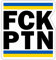 Spreadshirt FCK PTN Putin Ukraine Krieg Frieden Solidarität Statement Sticker, max. 10 x 10 cm, 10 x 10 cm, Mattweiß
