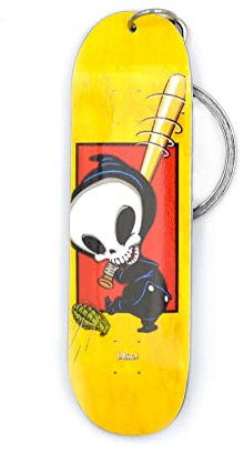 Skateboard-Anhänger aus Metall Skateboard Schlüsselanhänger (Blind Skateboards)