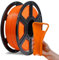 Flashforge PLA Flexibles 3D-Drucker-Filament, 3D-Druckfilamente, 1 kg Spule, Maßgenauigkeit +/- 0,02 mm, umweltfreundlich, kein Rauch und kein Geruch (orange, PLA flexibel)