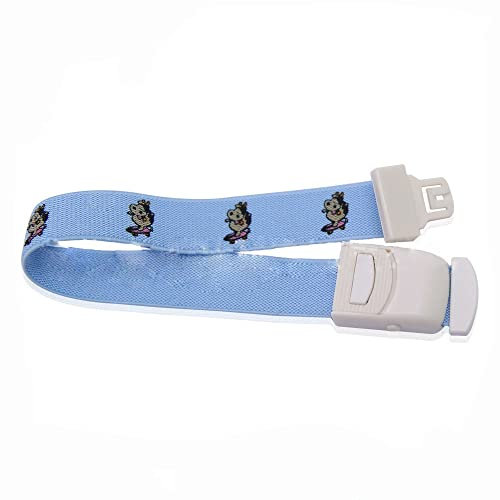 Torniquete de bucle con hebilla de liberación rápida y banda elástica para enfermeras, médicos y flebotomistas (1, Azul)