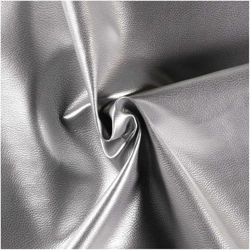 Kunstleder Meterware robust | Lederimitat Polsterstoff für Möbel, Stühle & Eckbank | Bezugsstoff weich 450g/m² | 140cm Breite | Stoff für Taschen, Nähen & DIY | Meterware ab 0,5m | 23 Farben