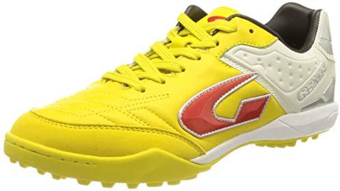 GEMS Men's Viper FX Turf Sneaker, Yellow, 5 UK
