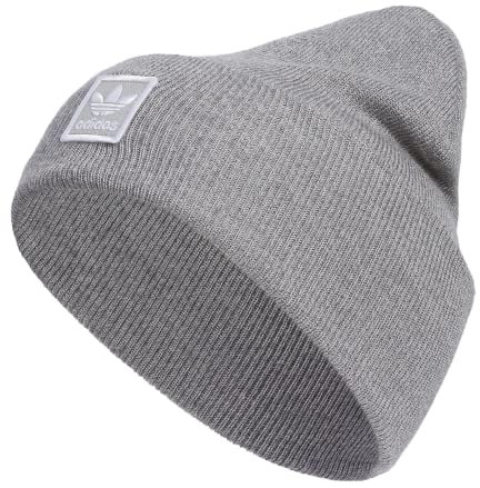 adidas Unisex-Erwachsene Tall Utility Cuff Beanie, Grau-Steingrau/Weiß, Einheitsgr��e