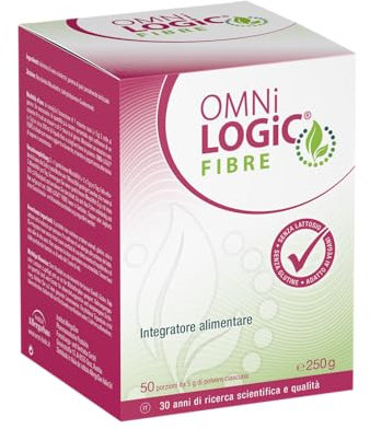 OMNi LOGiC FIBRE | Fonta Naturale di Fibre | Polvere | VEGANO | Senza OGM | 250g