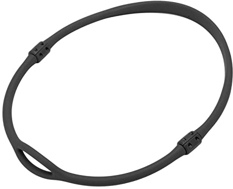 Alomejor Atemreglerhalter Tauchen Silikon Atemregler Halskettenhalter Tauchzubehör Schwarz