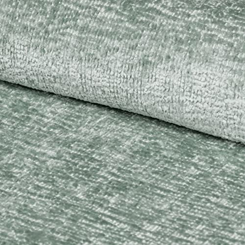 Heko Panels Polsterstoff Meterware Bouclé Optik Premium Stoff Aus PES Teddystoff Nähstoffe Möbelstoffe Dekostoffe Handwerken UV-beständig Wasserdicht Tenza Pistaziengrün 3 Meter 143 x 300 cm