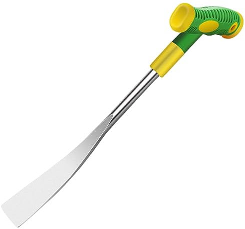 Luckxing Herramienta de Mano para paletas de jardín | Palas de excavación manuales Antideslizantes en Forma de T para Granja,Herramienta de plantación de Acero al manganeso para Interior y Exterior